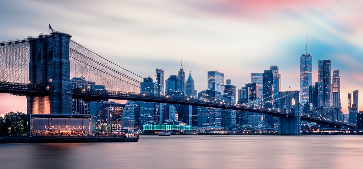 New York City Skyline at Night